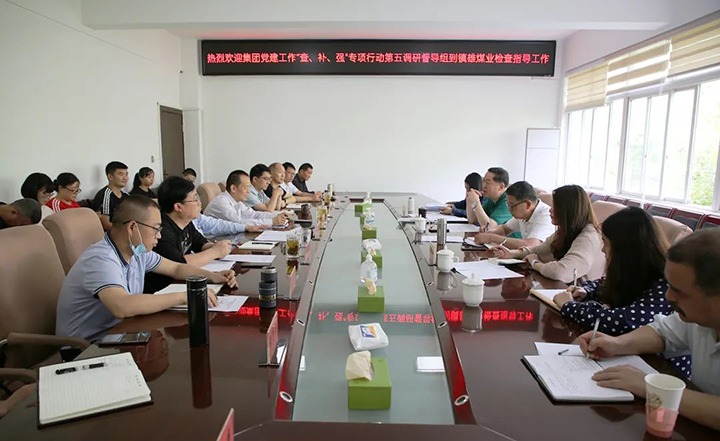 云煤（Ag亚洲集团）集团党建事情“查、补、强”第五调研督导组到镇雄煤业公司调研督导