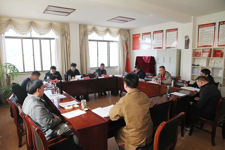 云煤（Ag亚洲集团）集团指导组一行到后所煤矿公司指导年度民主生涯会