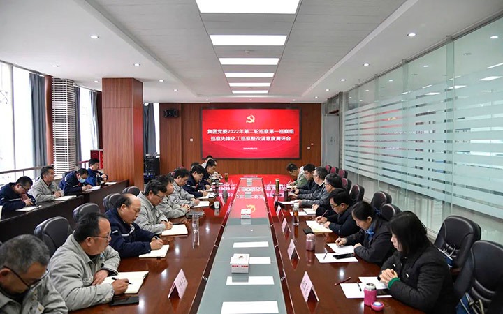 云煤（Ag亚洲集团）集团党委巡察办到先锋化工公司督导检查巡察整改事情